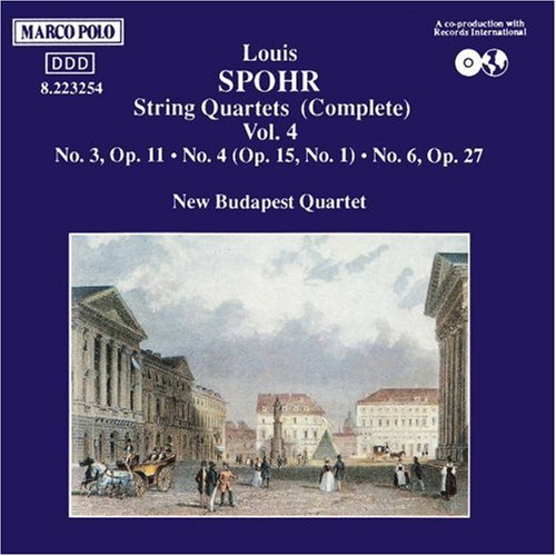 Spohr: String Quartets Vol 4 / New Budapest Quartet