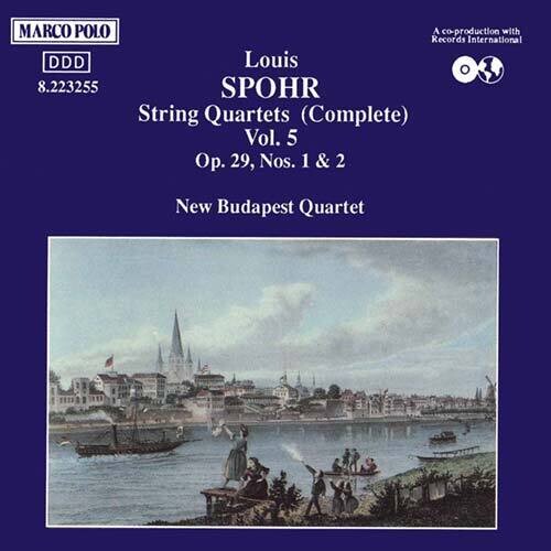 Spohr: String Quartets Vol 5 / New Budapest Quartet