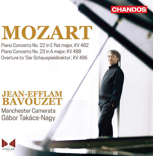 Mozart: Piano Concertos, Vol. 6 - K. 482 & 488; Impresario Overture / Bavouzet