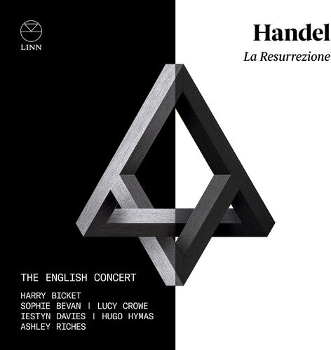Handel: La Resurrezione / Bevan, Crowe, Davies, Hymas, Bicket, The English Consort