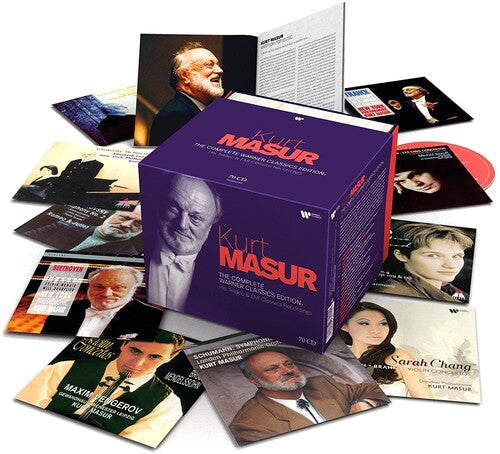Kurt Masur: Complete Warner Classics Edition (Teldec & EMI)