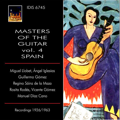 Albéniz, Granados et al.: Master of Guitar vol. 4, Spain 1926-63 / Rodes, Anido, Diaz Cano, Gómez, Llobet, Sainz de la Maza, Iglesias, Angel