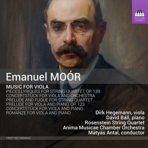 Moór: Music for Viola / Hegemann, Báll, Rosenstein String Quartet, Anima Musicæ
