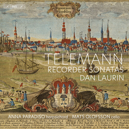 Telemann: The Recorder Sonatas / Laurin, Paradiso, Olofsson