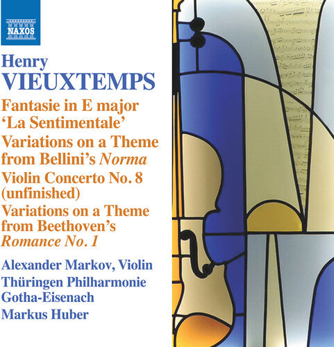 Vieuxtemps: Fantasie, Variations & Concerto No. 8 / Markov, Thuringian Philharmonic of Gotha-Eisenach