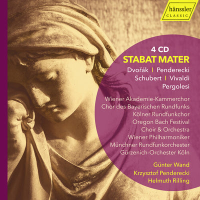 Dvořák, Penderecki, Schubert, Vivaldi & Pergolesi: Stabat Mater / Wand, Rilling