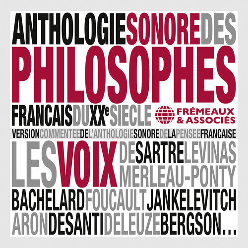 Anthologie sonore des philosophes francais du XXE siecle