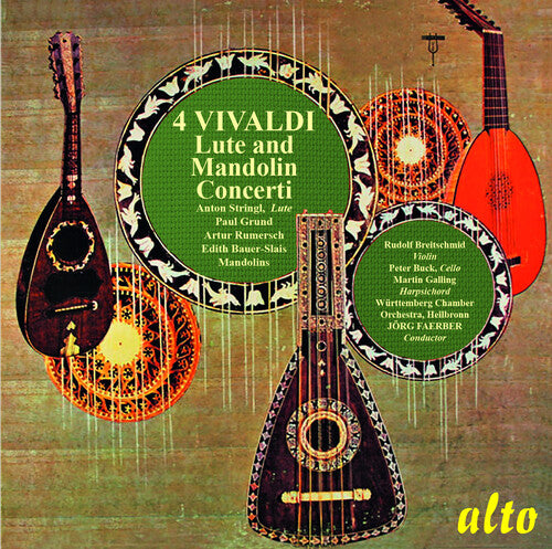 VIVALDI ETC LUTE & MANDOLIN CONCERTOS