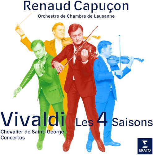 VIVALDI: FOUR SEASONS CHEVALIER DE SAINT-GEORGES