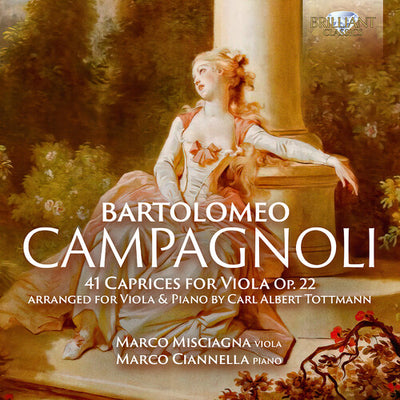 Campagnoli: 41 Caprices for Viola, Op.22, arranged for Viola & Piano by Carl Albert Tottmann