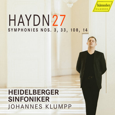 Haydn 27 - Symphonies Nos. 3, 33, 108, & 14 / Klumpp, Heidelberger Symphoniker