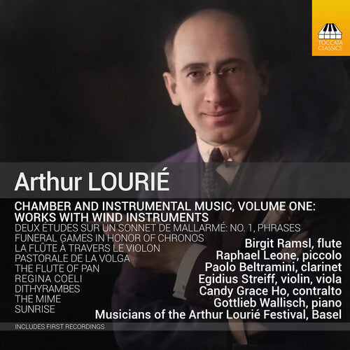 Lourié: Chamber & Instrumental Music, Vol. 1 - Works with Wind Instruments