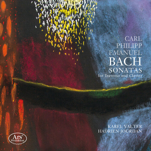 C.P.E. Bach: Sonatas for Flute & Keyboards / Valter, Jourdan