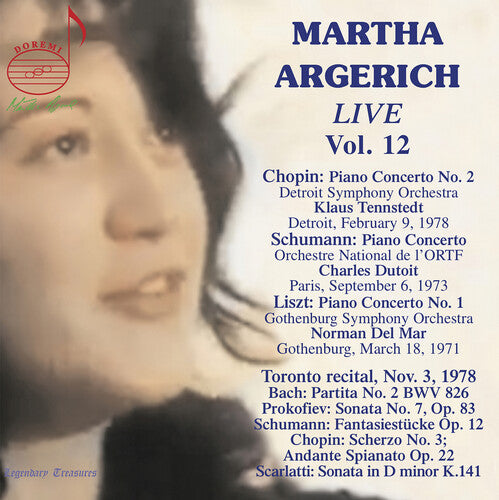 Martha Argerich Live, Vol. 12: Chopin, Schumann & Liszt Concerti & More