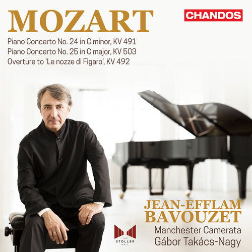 Mozart: Piano Concertos, Vol. 7 - K. 491 & 503; Marriage of Figaro Overture / Bavouzet