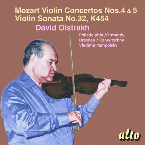 MOZART VIOLIN CONCERTOS NOS. 4 & 5 PLUS VIOLIN
