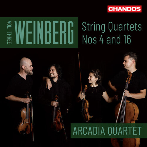 Weinberg: String Quartets, Vol. 3 / Arcadia Quartet