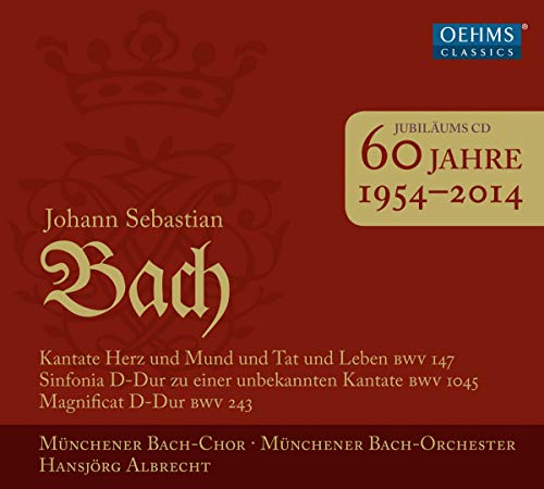 Bach: Herz Und Mund Und Tat Und Leben; Magnificat / Albrecht, Munich Bach Choir