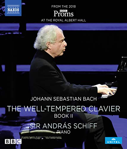 Bach: The Well-Tempered Clavier, Book II / Schiff [Blu-ray]