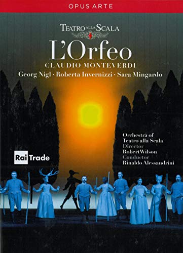 Monteverdi: L'Orfeo / Alessandrini, Nigl, Invernizzi, Mingardo, Donato, Milanesi