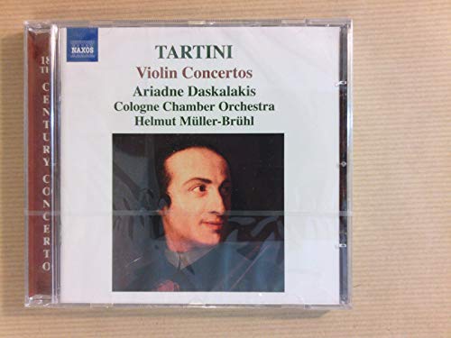 Tartini: Violin Concertos / Daskalakis, Müller-brühl, Et Al