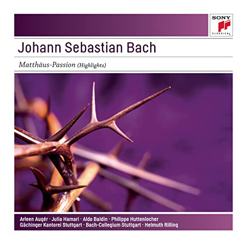 Bach: St. Matthew Passion (Highlights) / Rilling, Auger, Stuttgart Bach Collegium
