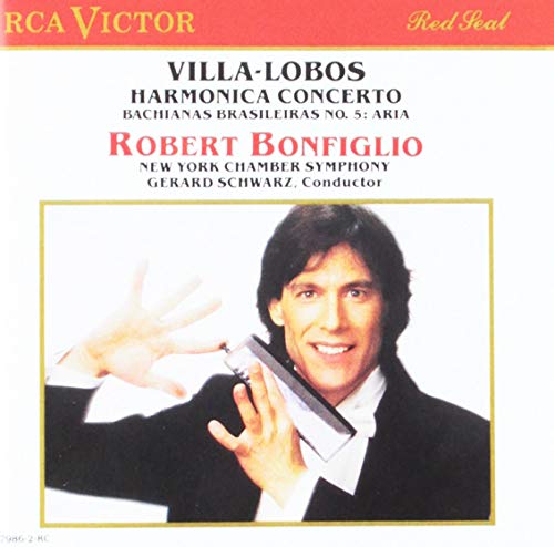 Villa-Lobos: Harmonica Concerto, etc / Bonfiglio, Schwarz