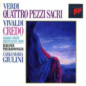 Verdi: Quattro Pezzi Sacri;  Vivaldi: Credo / Sweet, Giulini