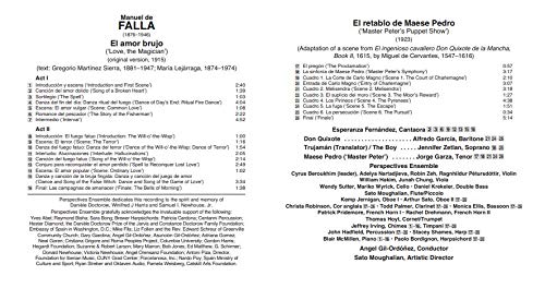Falla: El Amor Brujo (1915 Version) / Gil-Ordonez, Perspectives Ensemble