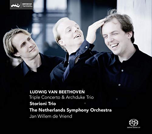 Beethoven: Triple Concerto; Archduke Trio  / Storioni Trio, Netherlands Symphony