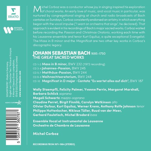 Bach: The Great Sacred Works / Michel Corboz