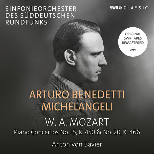 Mozart: Piano Concertos Nos. 15 & 20 / Michelangeli, Bavier, SWR Symphony