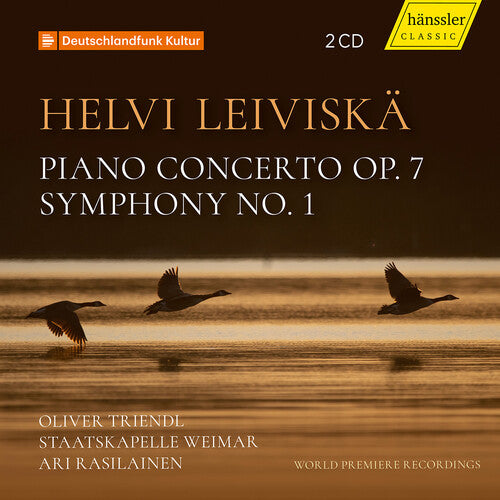 Leiviskä: Piano Concerto; Symphony No. 1 / Triendl, Rasilainen, Staatskapelle Weimar