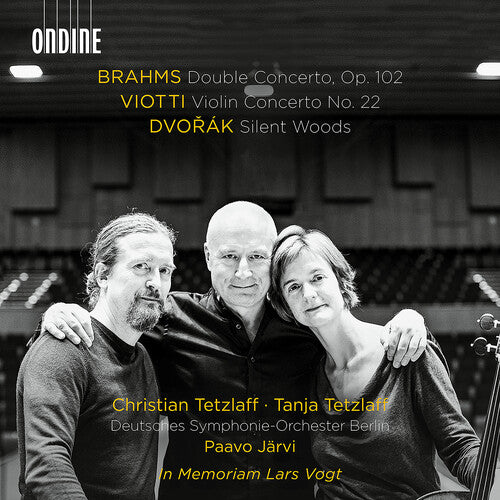 Brahms: Double Concerto; Viotti: Violin Concerto No. 22 / Tetzlaff, Järvi, Deutsches Symphonie-Orchester Berlin