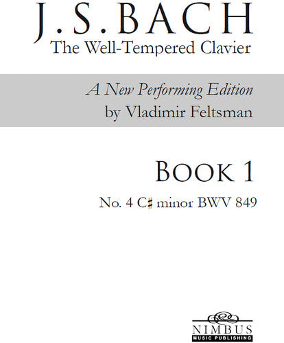 J.S. Bach: The Well-Tempered Clavier Book 1 - No. 4 C# minor