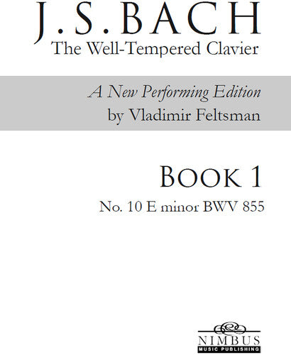 J.S. Bach: The Well-Tempered Clavier Book 1 - No. 10 E minor