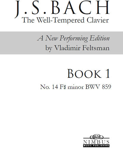 J.S. Bach: The Well-Tempered Clavier Book 1 - No. 14 F# mino