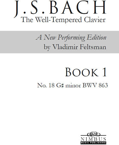 J.S. Bach: The Well-Tempered Clavier Book 1 - No. 18 G# mino