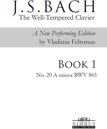 J.S. Bach: The Well-Tempered Clavier Book 1 - No. 20 A minor