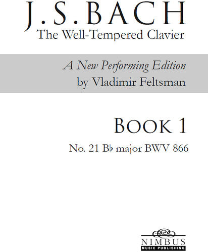 J.S. Bach: The Well-Tempered Clavier Book 1 - No. 21 Bb majo