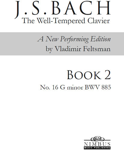 J.S. Bach: The Well-Tempered Clavier Book 2 - No. 16 G minor