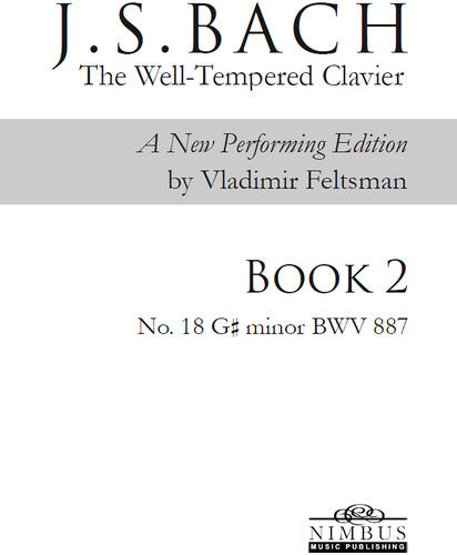 J.S. Bach: The Well-Tempered Clavier Book 2 - No. 18 G# mino