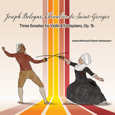Saint-Georges: Three Sonatas for Violin & Fortepiano, Op. 1b / McIntosh, Vanhauwaert
