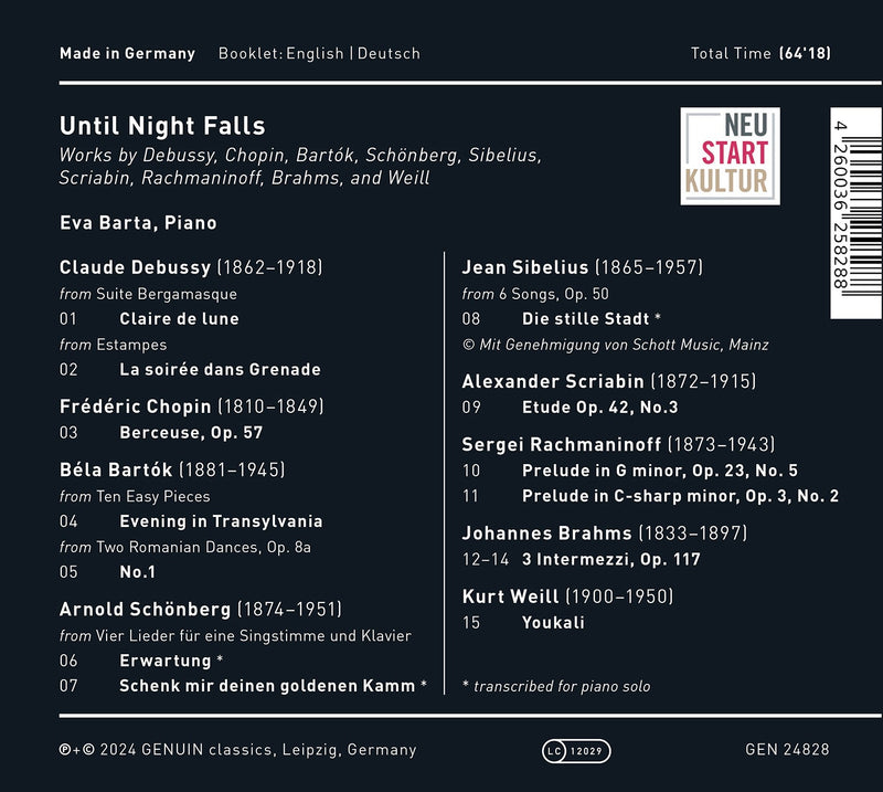 Until Night Falls / Eva Barta