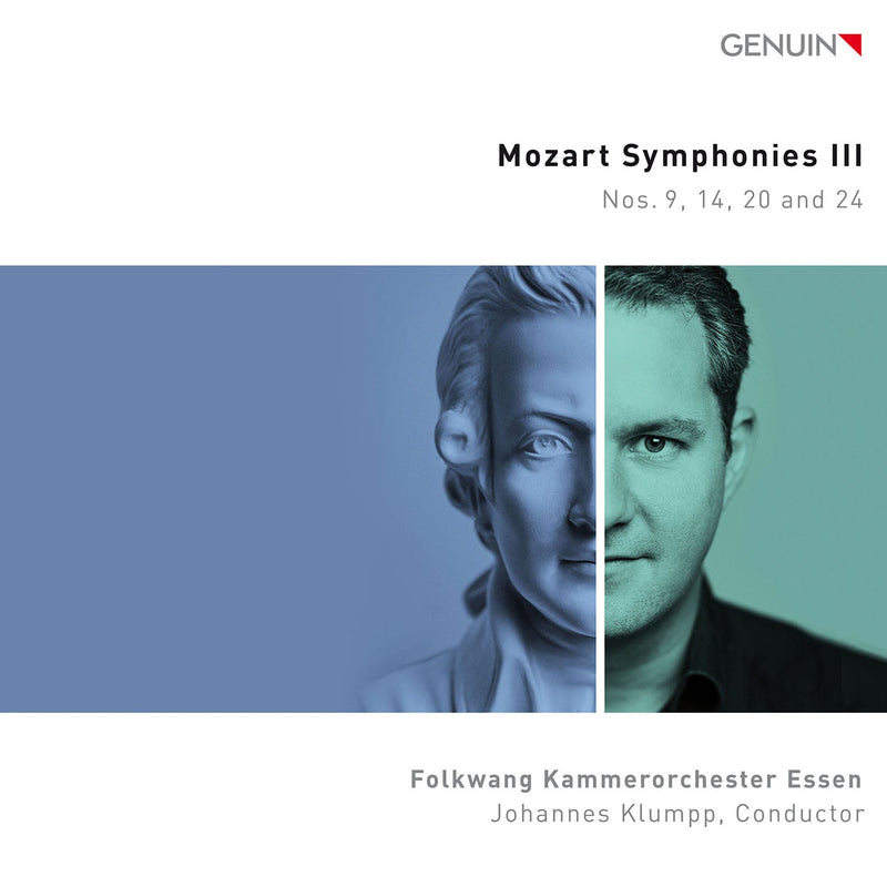 Mozart: Symphonies, Vol. 3 - Nos. 9, 14, 20 & 24 / Klumpp, Folkwang Kammerorchester Essen