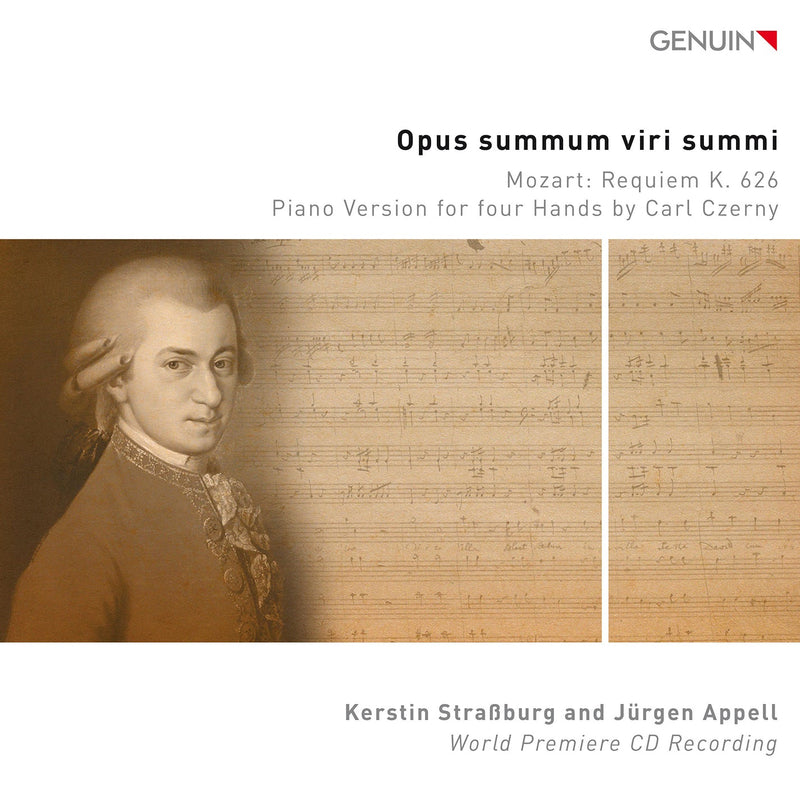 Mozart: Requiem, Piano Version for 4 Hands / Strassburg, Appell