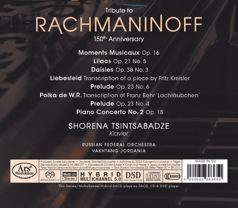 Tribute to Rachmaninoff