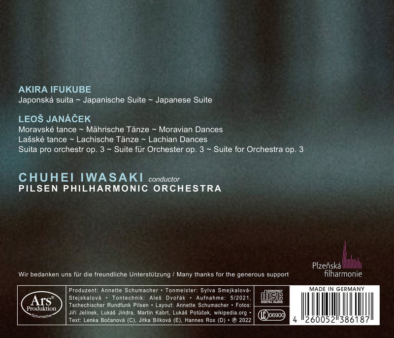 Ifukube & Janacek: Japan Czech Inspiration / Iwasaki, Pilsen Philharmonic