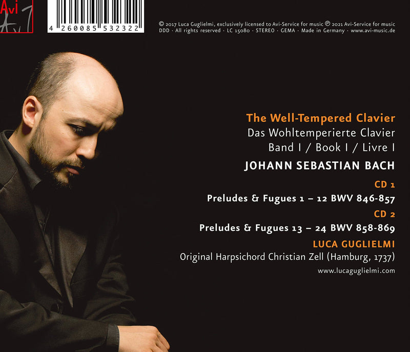 Well-Tempered Clavier / Guglielmi [2 CD]