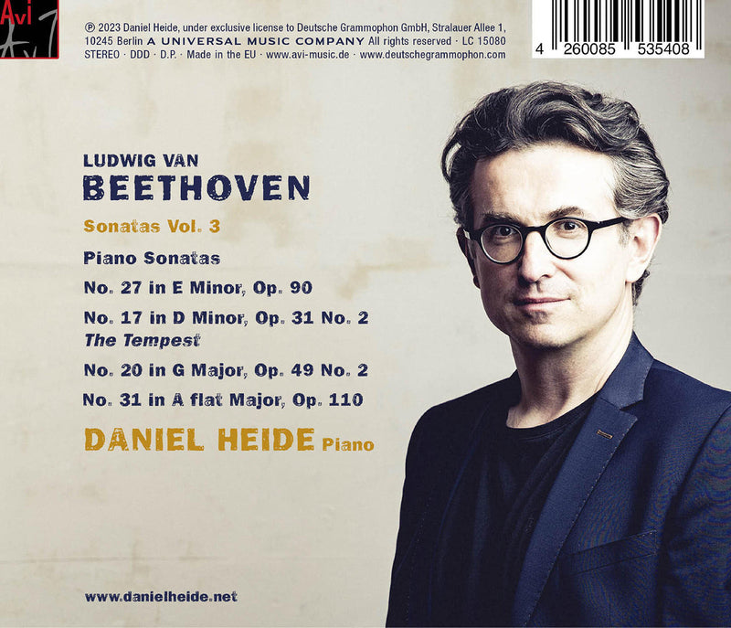 Beethoven: Sonatas, Vol. 3 / Heide
